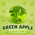 Green apple squishy