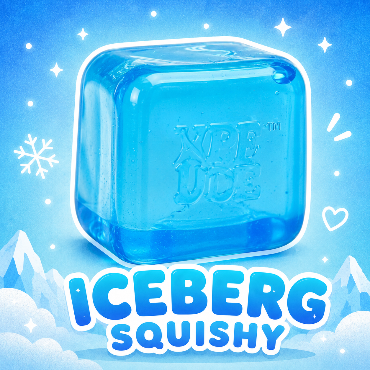 Iceberg Cube Squishy